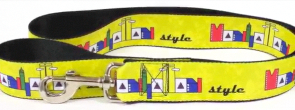 Manhattan Lifestyle Logo leash