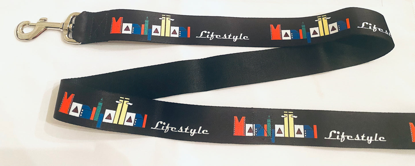 Manhattan Lifestyle Logo leash